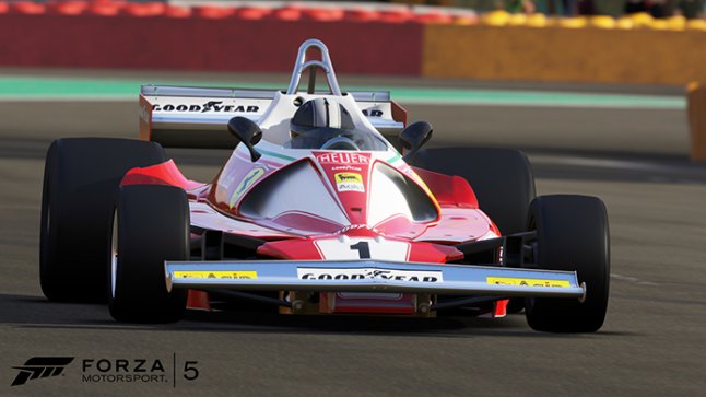 The Forza Motorsport 5 full official car list includes Niki Lauda's 1976 title challenger, the Ferrari 312T2.