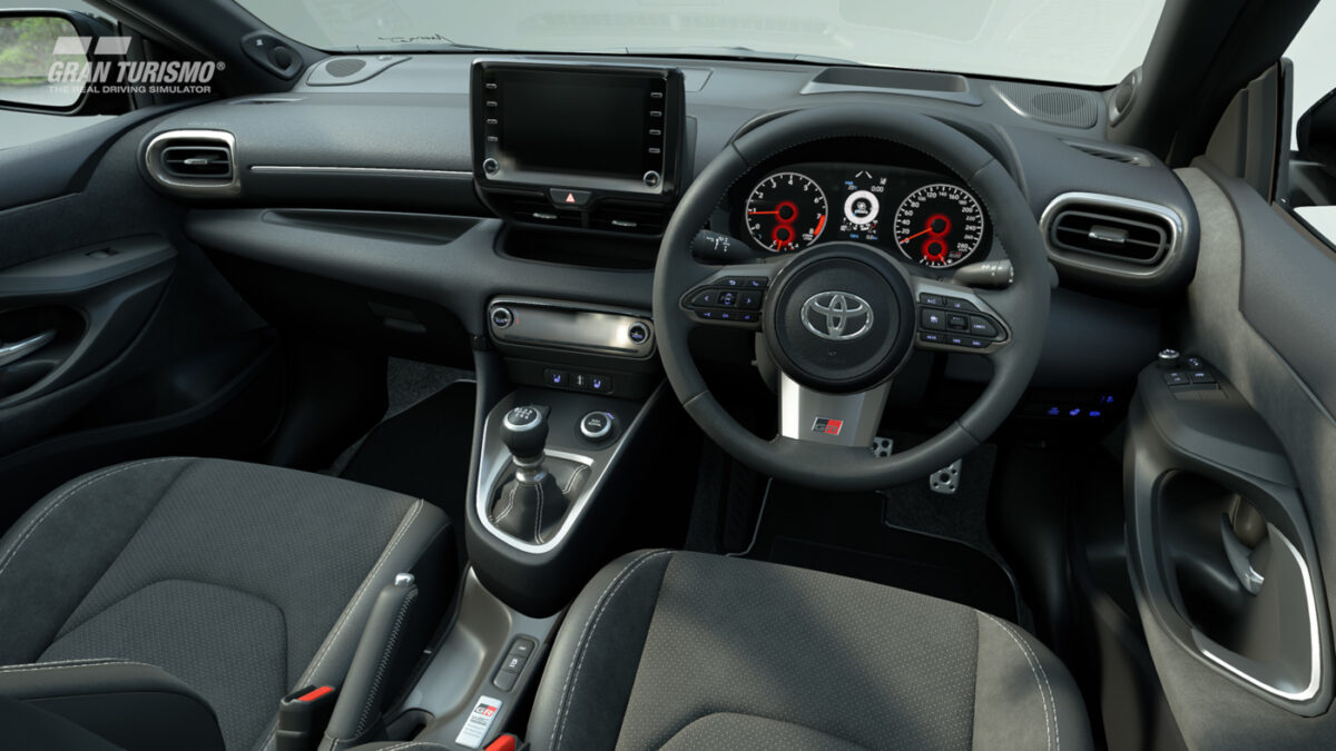 The interior of the homologation models has all the normal modern features you'd expect...