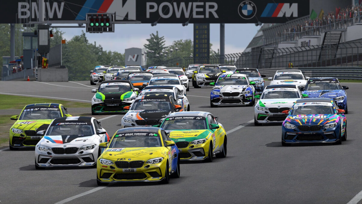 The RaceRoom BMW Pack 2024 DLC released for the sim includes a trio of new BMW race cars