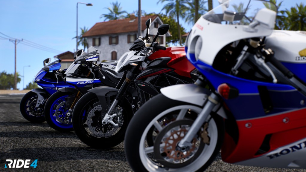 The Full RIDE 4 Motorcycles List