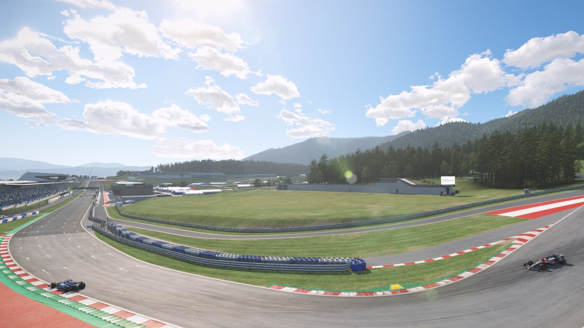 Automobilista 2 Update v1.6.3.5 includes a visual overhaul for the Spielberg circuit