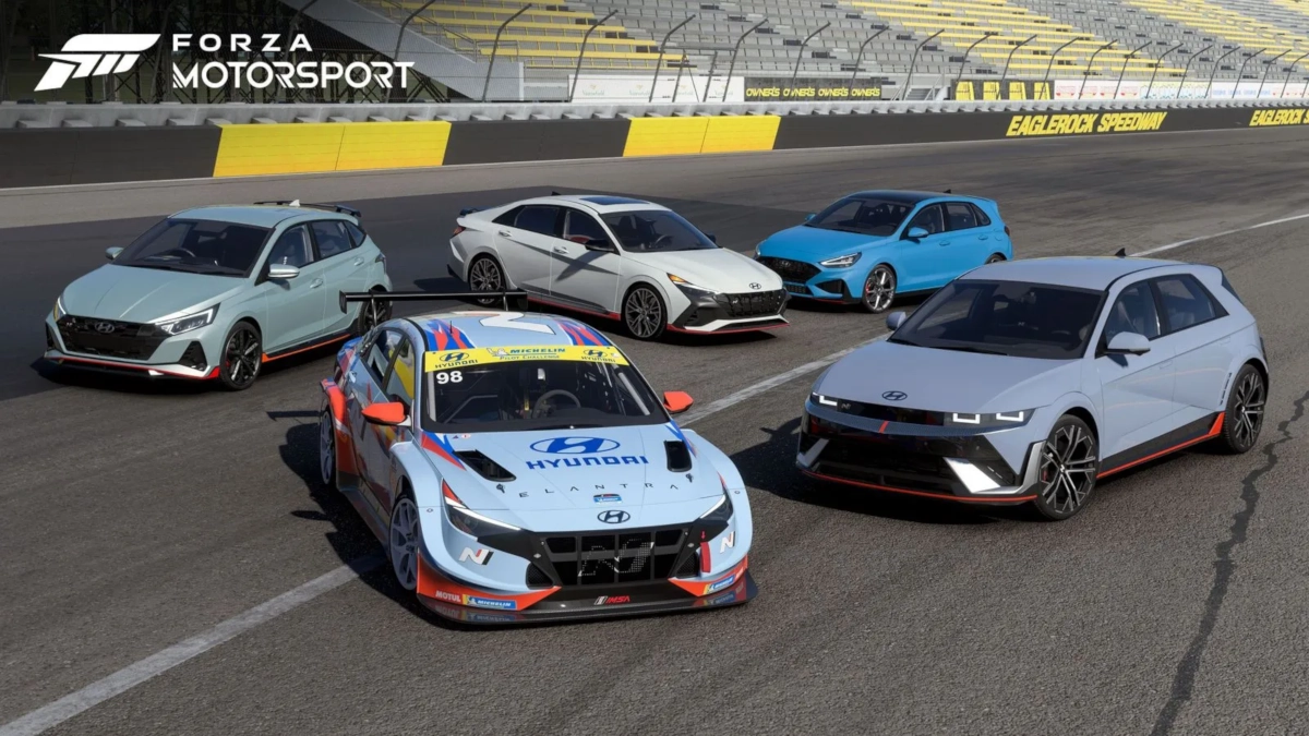 Forza Motorsport Update 17 adds nine new cars, including five Hyundais