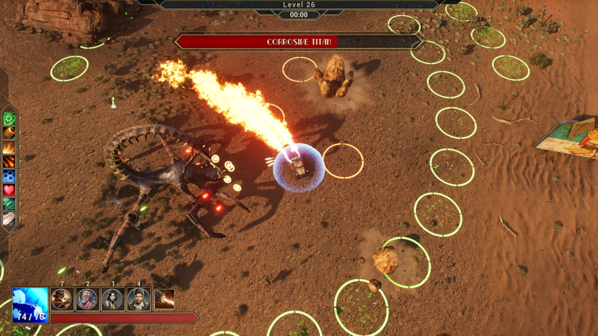 Driveloop is a rogeulike car shooter