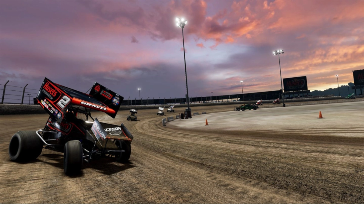 World of Outlaws: Dirt Racing 24 Adds Huset's Speedway